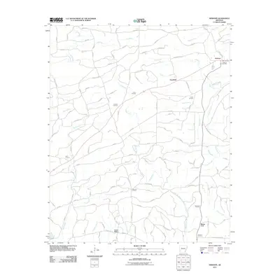 2011 Map of Newhope, 2011 Print