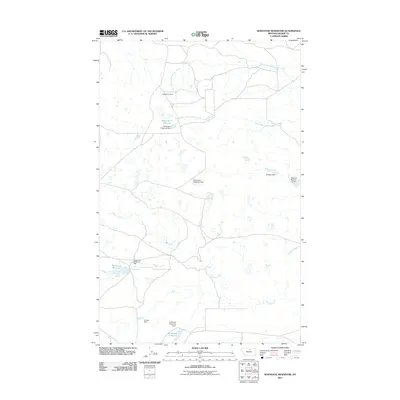 2011 Map of Newhouse Reservoir, 2011 Print