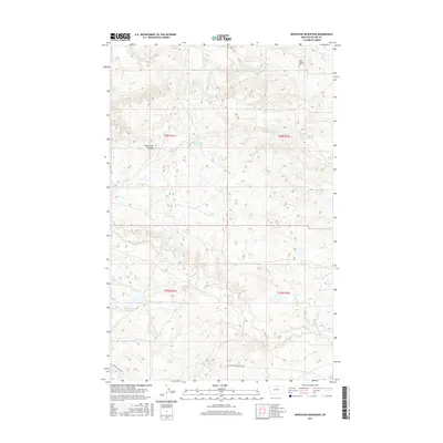 2017 Map of Newhouse Reservoir, 2017 Print