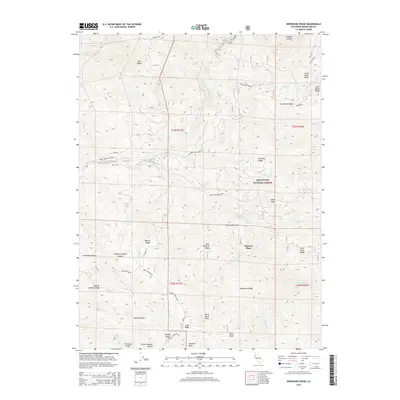 2015 Map of Newhouse Ridge, 2015 Print