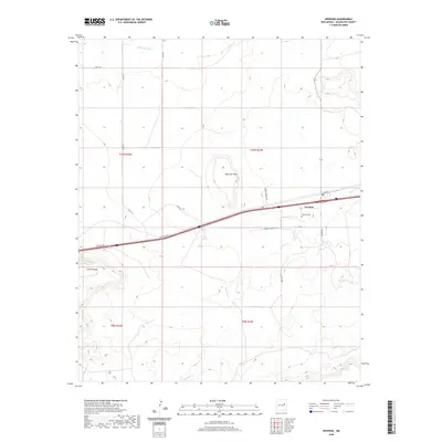 2020 Map of Newkirk, 2020 Print