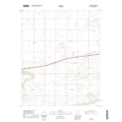 2023 Map of Newkirk, 2023 Print