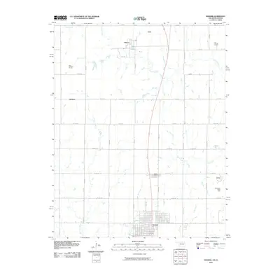 2010 Map of Newkirk, 2010 Print