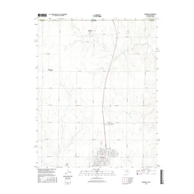 2016 Map of Newkirk, 2016 Print
