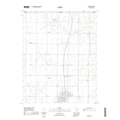 2018 Map of Newkirk, 2018 Print