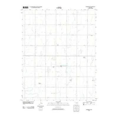 2009 Map of Newkirk SW, 2009 Print
