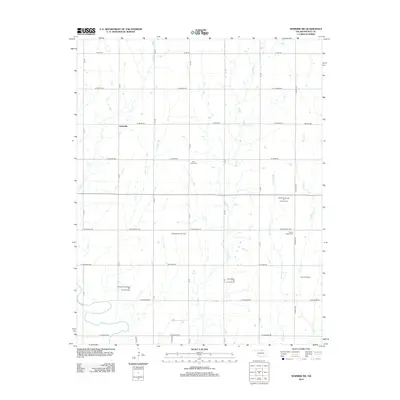 2012 Map of Newkirk SW, 2012 Print