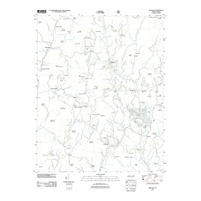 2011 Map of Newland, 2011 Print