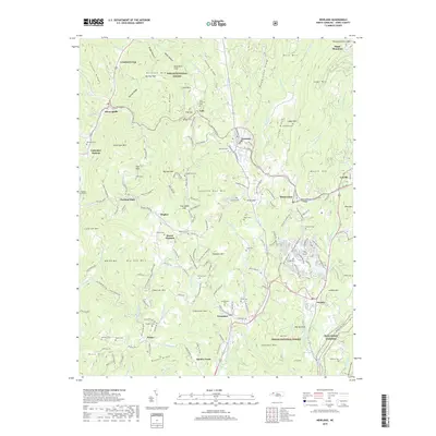 2019 Map of Newland, 2019 Print