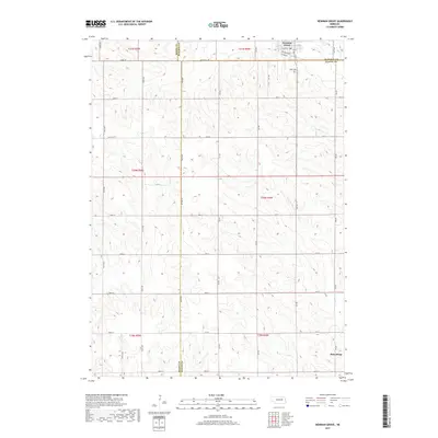 2017 Map of Newman Grove, 2017 Print