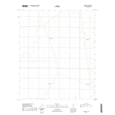 2020 Map of Newman NE, 2020 Print
