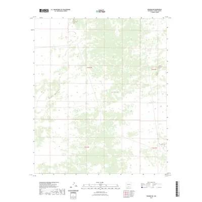 2023 Map of Newman NE, 2023 Print