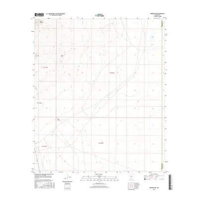 2017 Map of Newman NW, 2017 Print