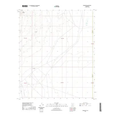 2020 Map of Newman NW, 2020 Print