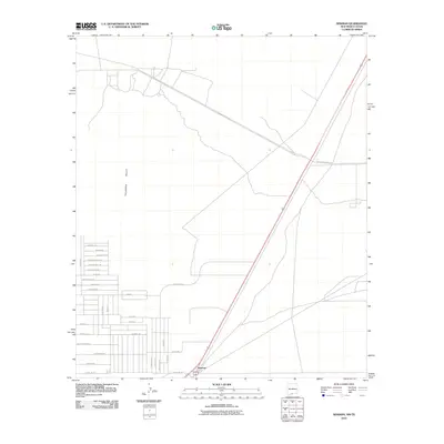 2010 Map of Newman, 2010 Print