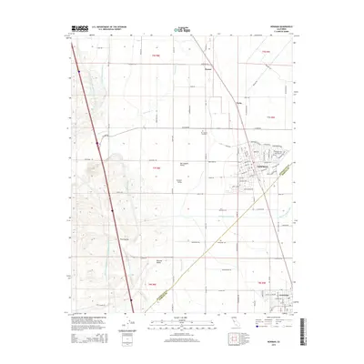 2015 Map of Newman, 2015 Print