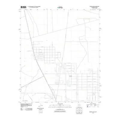2010 Map of Newman SW, 2010 Print