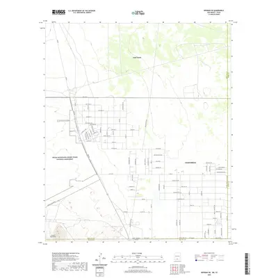 2020 Map of Newman SW, 2020 Print
