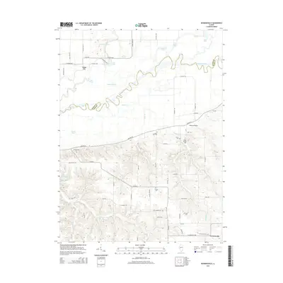 2015 Map of Newmansville, 2015 Print