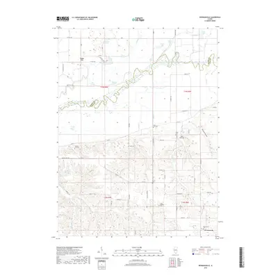 2018 Map of Newmansville, 2018 Print