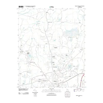 2011 Map of Newnan North, 2011 Print