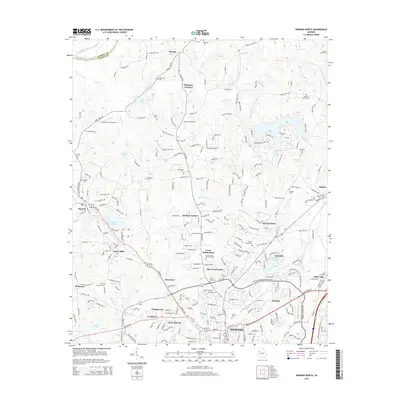 2014 Map of Newnan North, 2014 Print