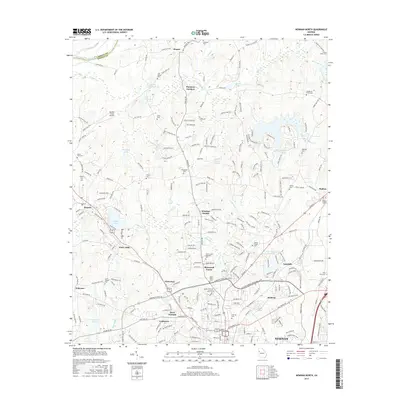 2017 Map of Newnan North, 2017 Print