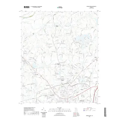 2020 Map of Newnan North, 2020 Print