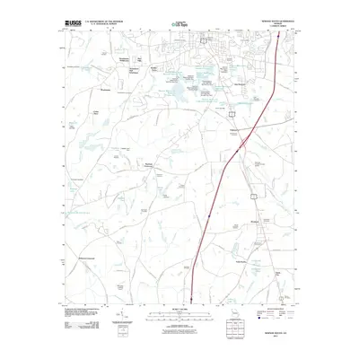 2011 Map of Newnan South, 2011 Print
