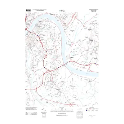 2013 Map of Newport, 2013 Print
