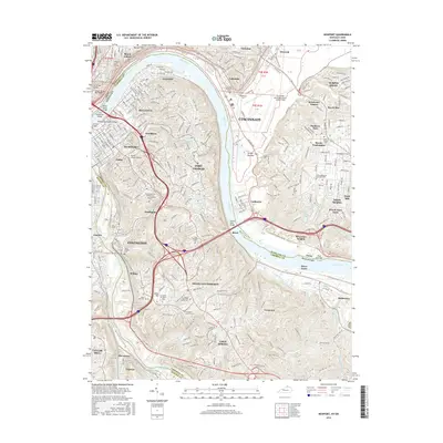 2016 Map of Newport, 2016 Print