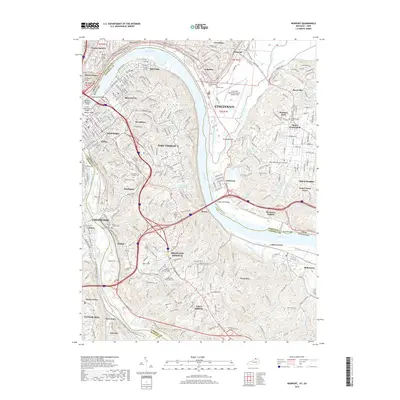 2019 Map of Newport, 2019 Print