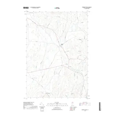 2018 Map of Newport Center, 2018 Print