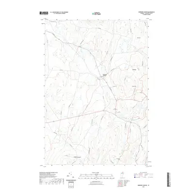 2021 Map of Newport Center, 2021 Print
