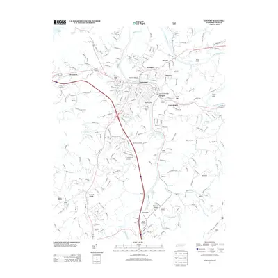2013 Map of Newport, 2013 Print