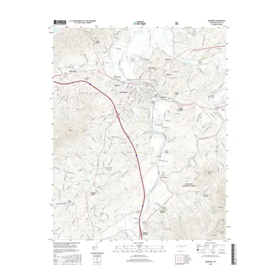 2016 Map of Newport, 2016 Print