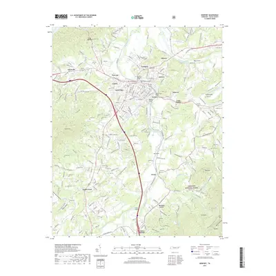 2019 Map of Newport, 2019 Print