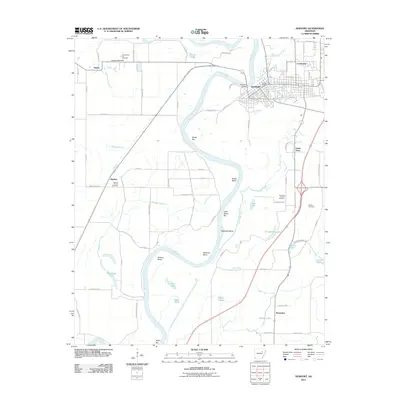 2011 Map of Newport, 2011 Print