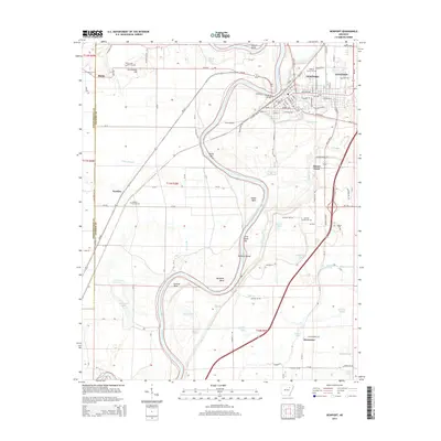 2014 Map of Newport, 2014 Print
