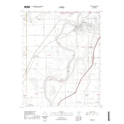 2020 Map of Newport, 2020 Print