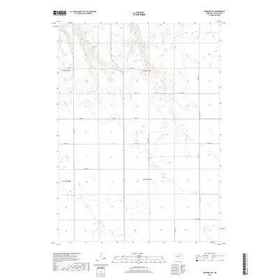 2017 Map of Newport NE, 2017 Print