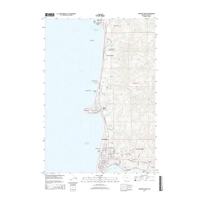 2014 Map of Newport North, 2014 Print
