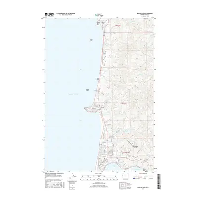 2017 Map of Newport North, 2017 Print