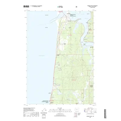 2020 Map of Newport South, 2020 Print