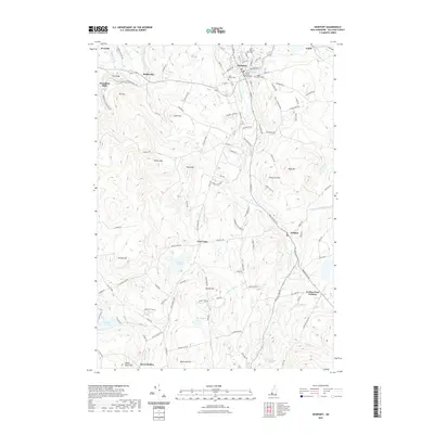 2021 Map of Newport, 2021 Print