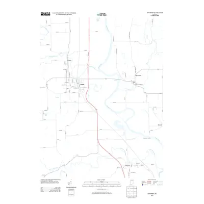 2013 Map of Newport, 2013 Print