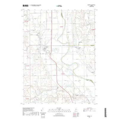 2019 Map of Newport, 2019 Print