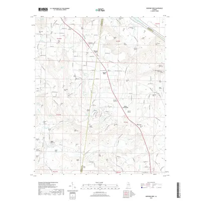 2018 Map of Newsome Sinks, 2018 Print