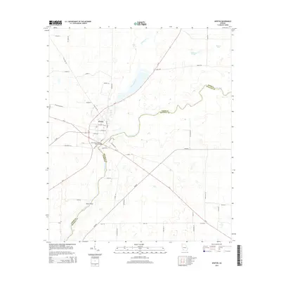 2014 Map of Newton, 2014 Print