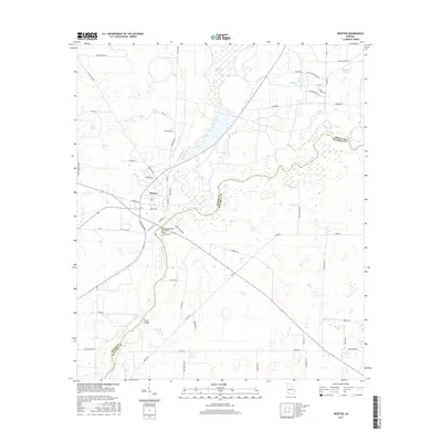 2017 Map of Newton, 2017 Print